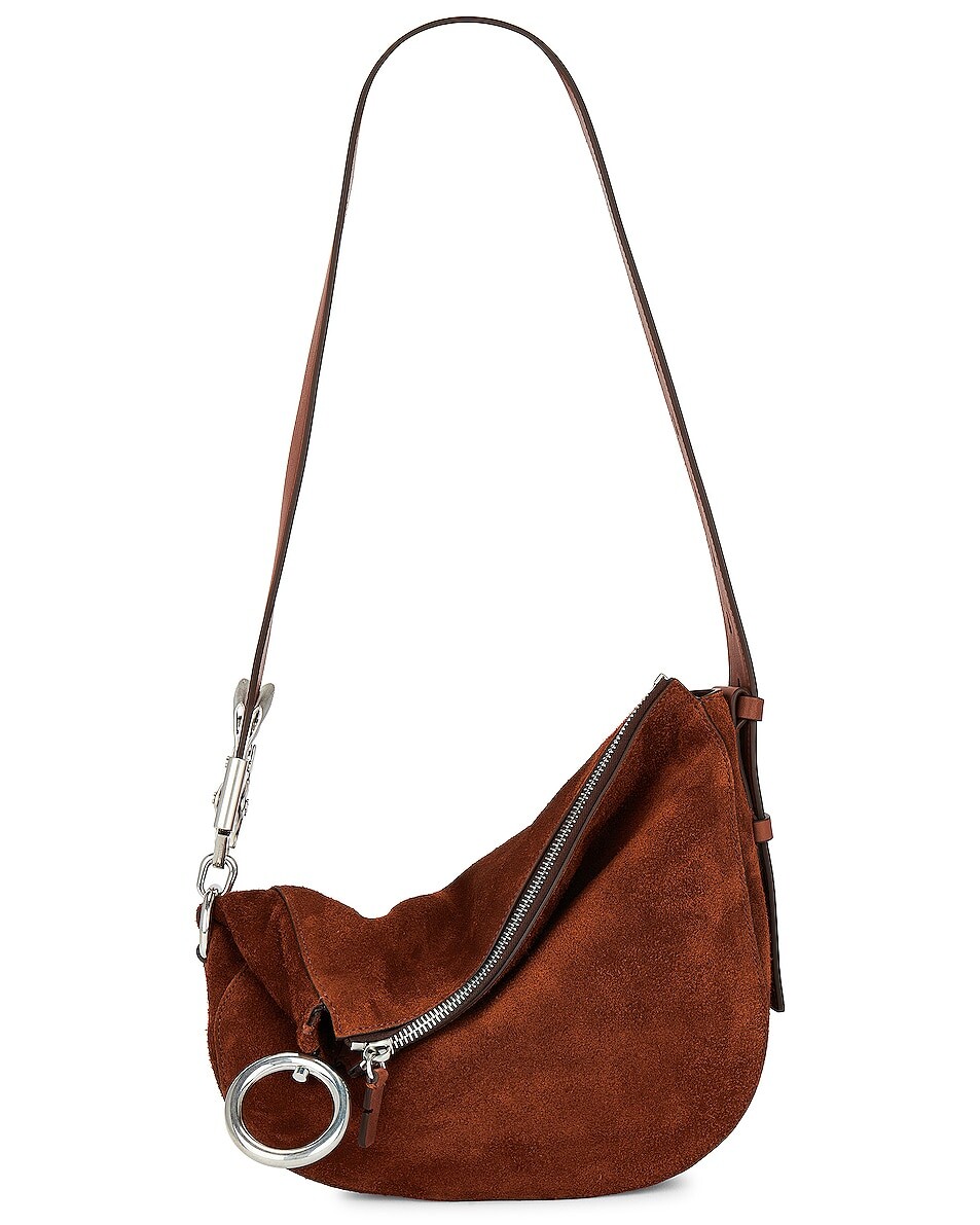 

Сумка кросс-боди Burberry Small Knight Hobo, цвет Bruciato