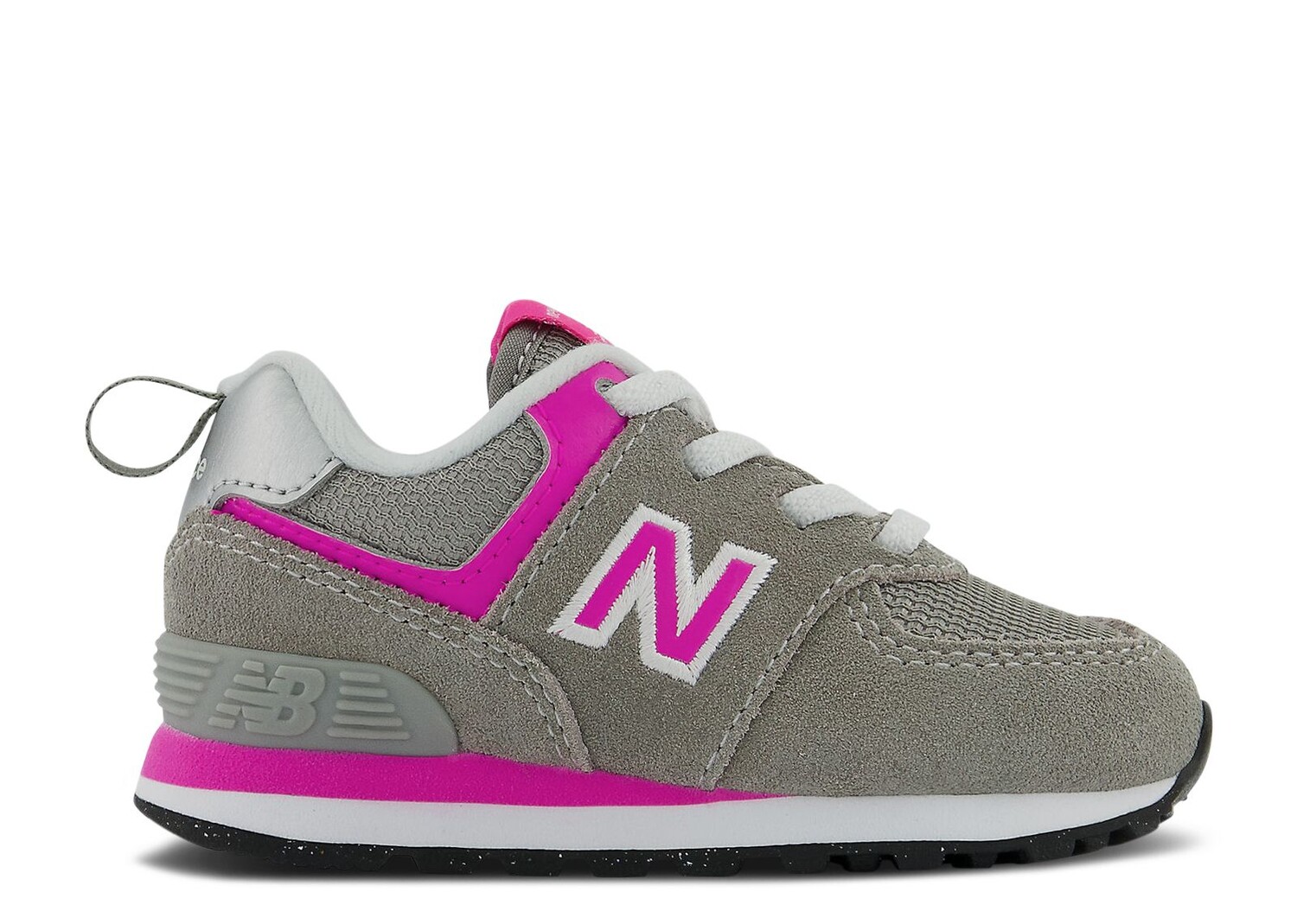 

Кроссовки New Balance 574 Bungee Toddler Wide 'Core Pack - Grey Pink', серый