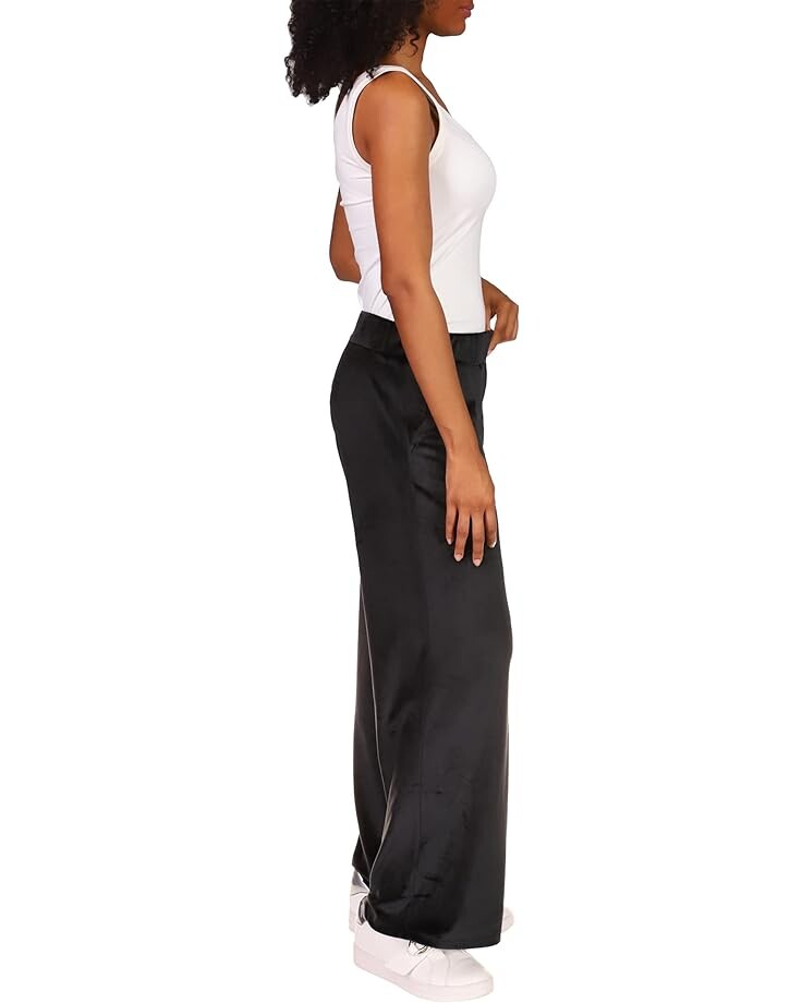 

Брюки Michael Kors Velour Straight Leg Pants, черный