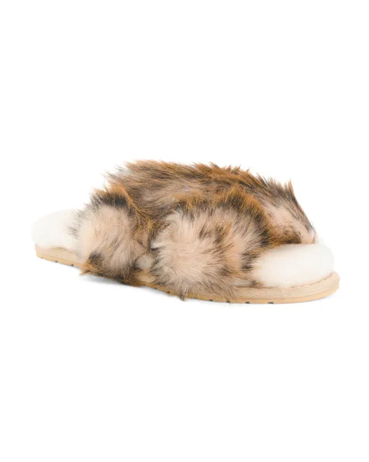 

Тапочки Mayberry Lava из овчины Emu Australia, цвет Chestnut