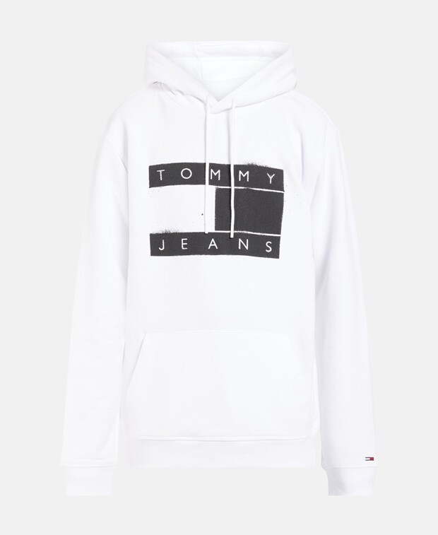 

Худи с капюшоном Tommy Jeans, белый