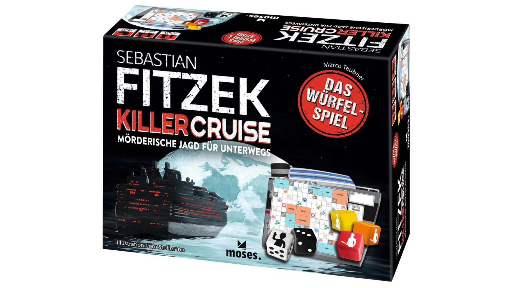 Moses Себастьян Фитцек Killercruise Игра в кости – купить с доставкой из-за  рубежа через платформу «CDEK.Shopping»