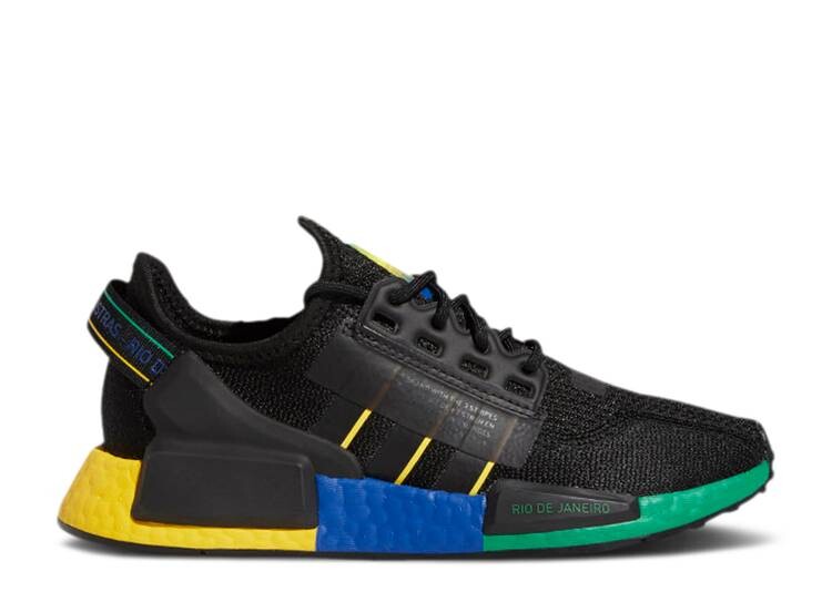 

Кроссовки Adidas NMD_R1 V2 J 'RIO DE JANEIRO', черный