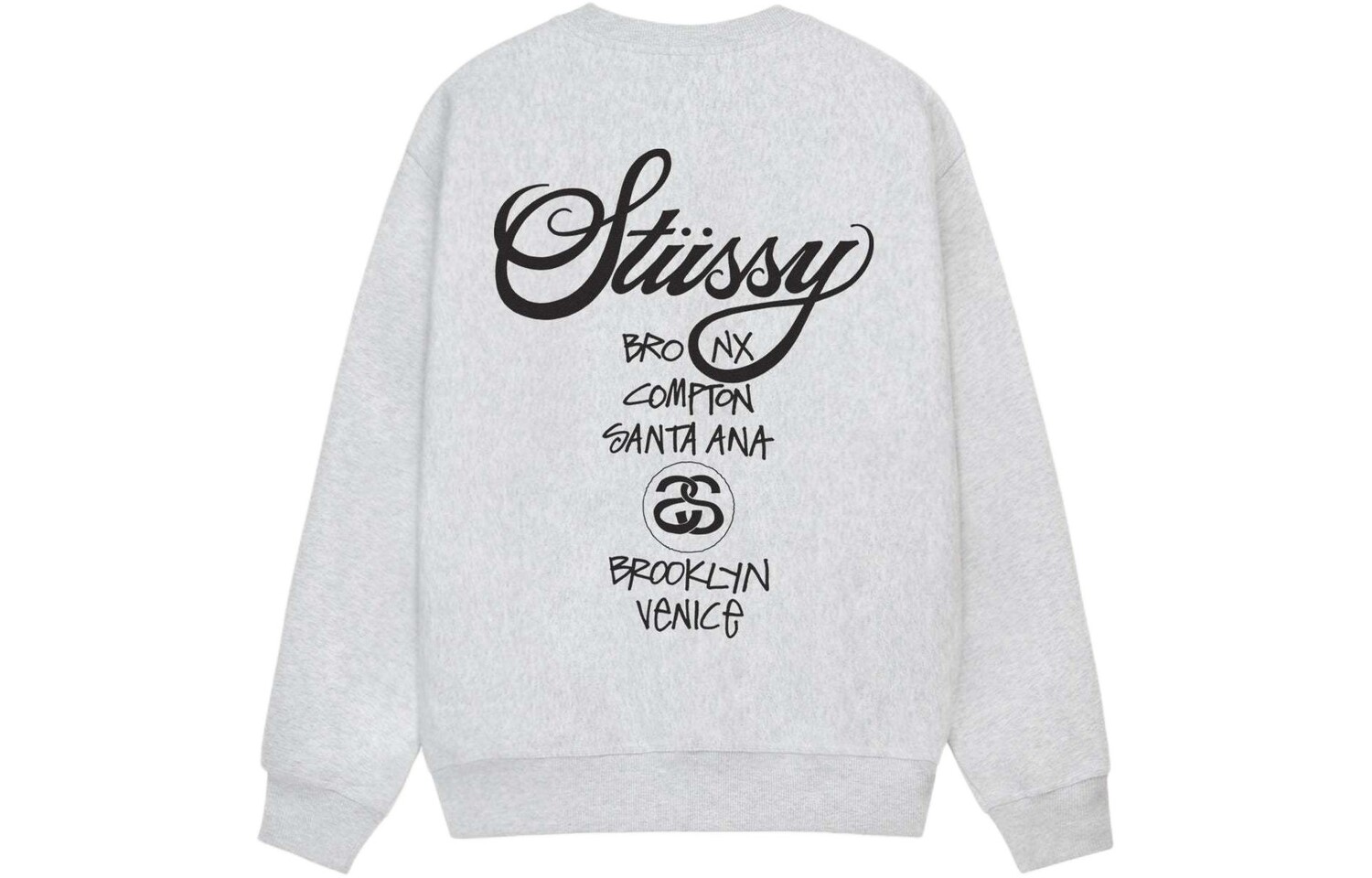

Свитшот World Cruise Series унисекс Stussy, темно-синий