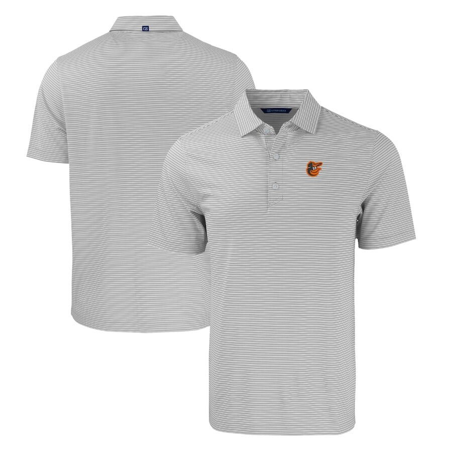 

Поло с коротким рукавом Cutter & Buck Baltimore Orioles, серый