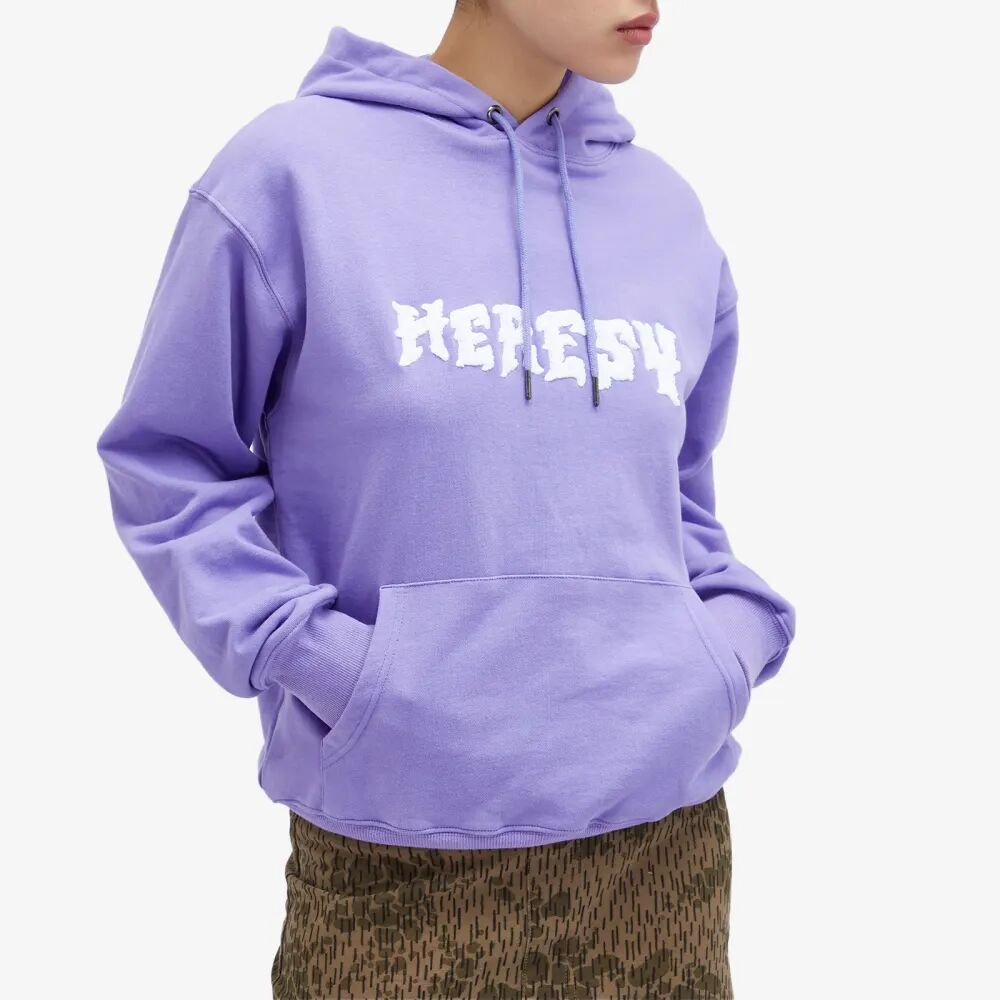 Heresy Толстовка с логотипом Crypt, фиолетовый