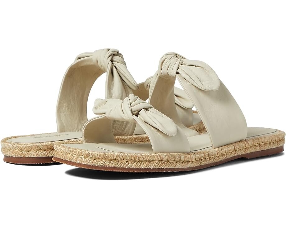 

Сандалии KAANAS Nilai Double Bow Espadrille Sandal, белый