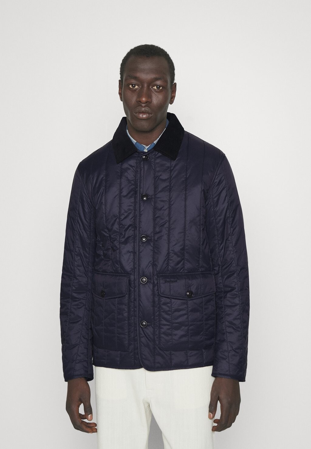 

Демисезонная куртка Barbour, темно-синий
