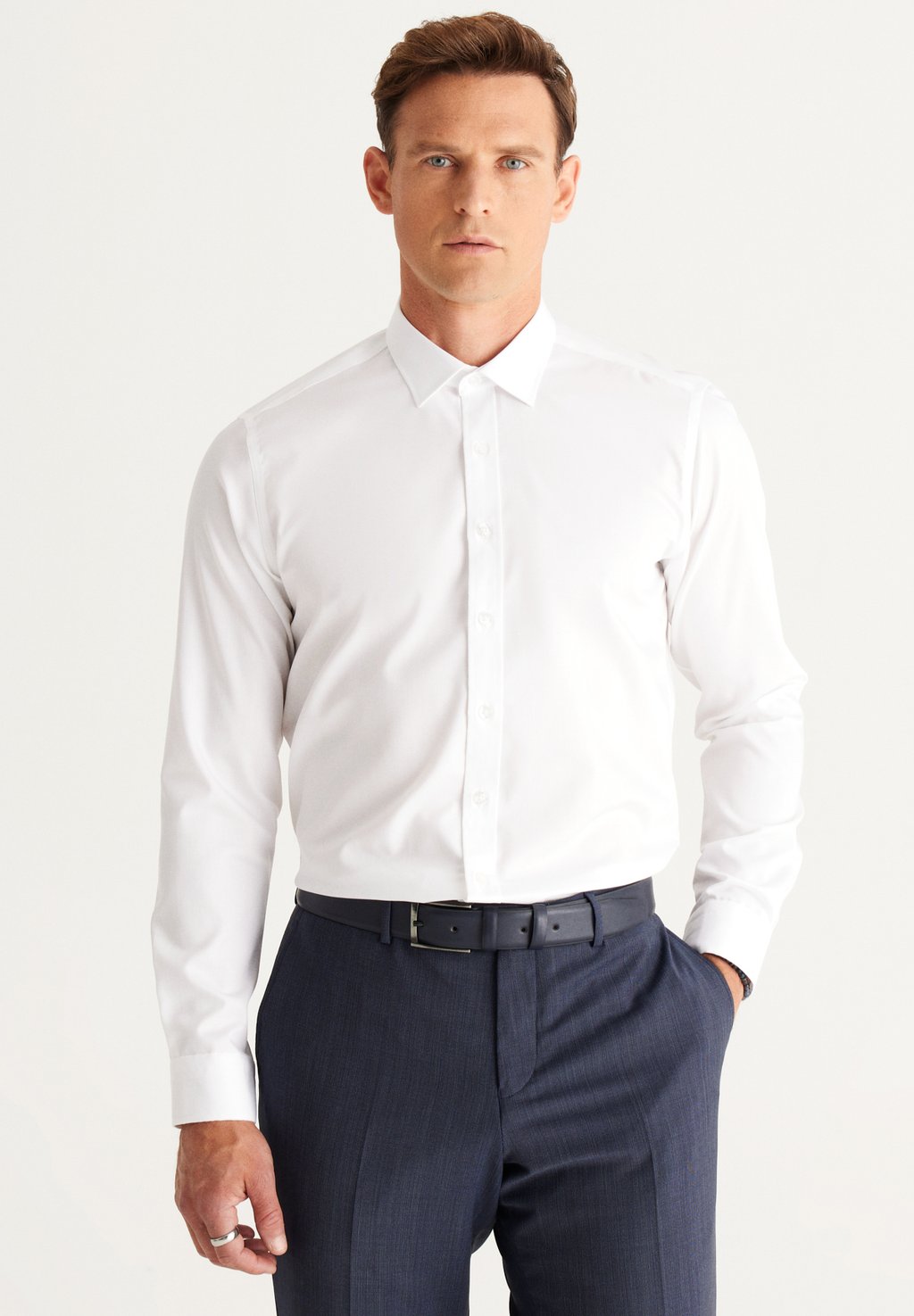 Деловая рубашка AC&CO / ALTINYILDIZ CLASSICS, цвет Slim Fit Shirt
