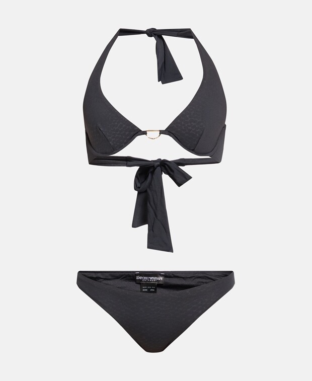 

Бикини Emporio Armani, черный