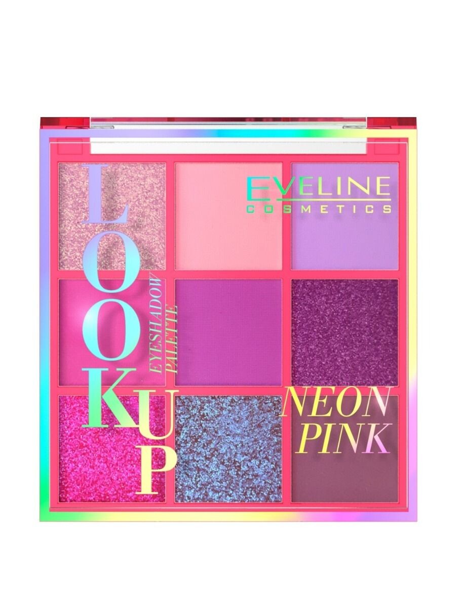 

Eveline Look Up Neon Pink палитра теней, 9 g