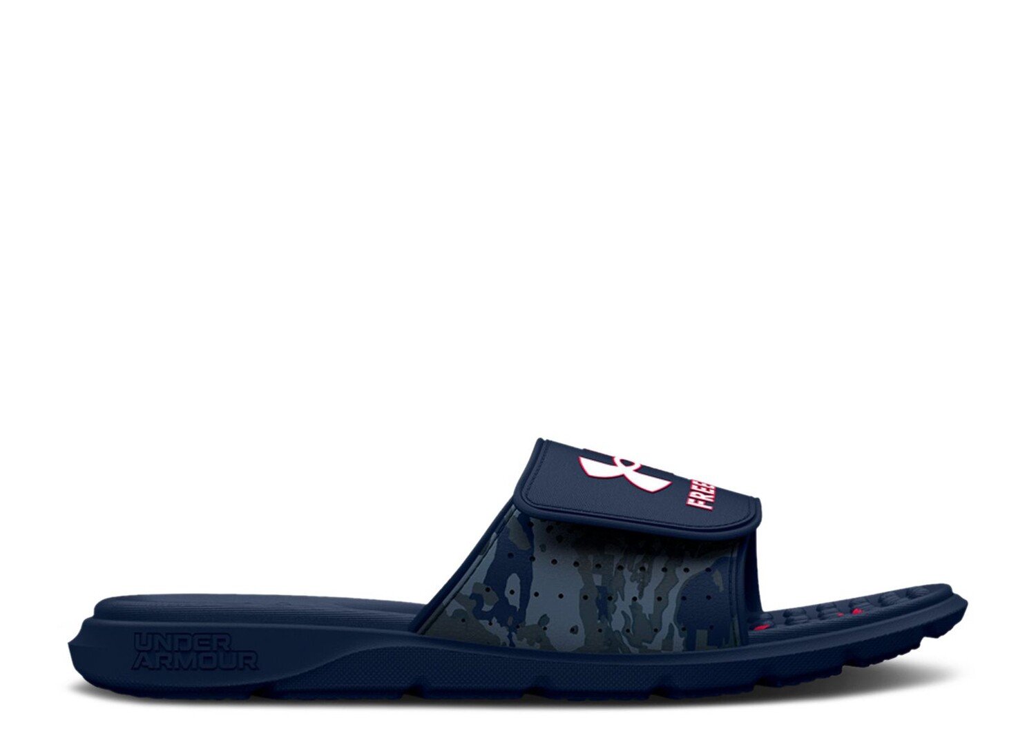 Кроссовки Under Armour Ignite Pro Freedom Slide 'Academy Camo', синий