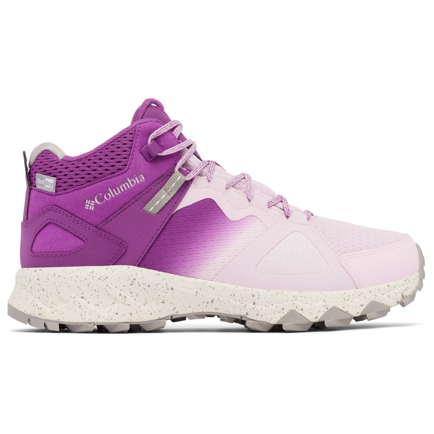 Ботинки для прогулки Columbia Women's Peakfreak Hera Mid Outdry, цвет Pink Dawn/Berry Patch кроссовки утепленные женские demix sprinter vibe mid черный