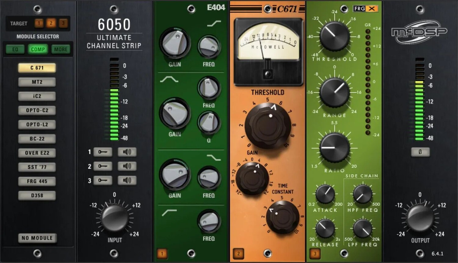 

Плагин McDSP 6050 Ultimate Channel Strip HD v7