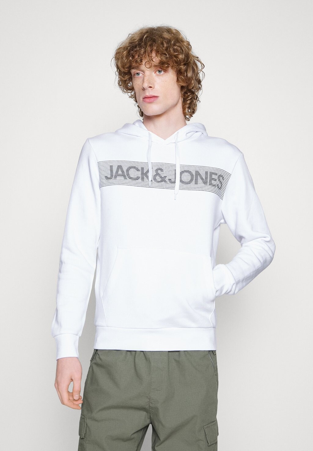 

Толстовка ECORP LOGO NOOS Jack & Jones, белый