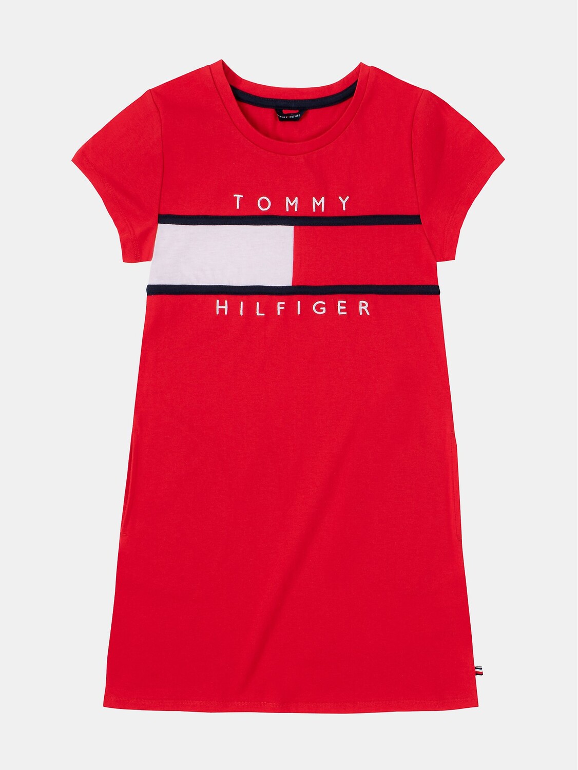 

Детское платье-футболка с флагом Tommy Hilfiger