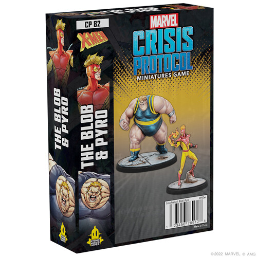 

Фигурки Marvel Crisis Protocol: The Blob & Pyro Fantasy Flight Games