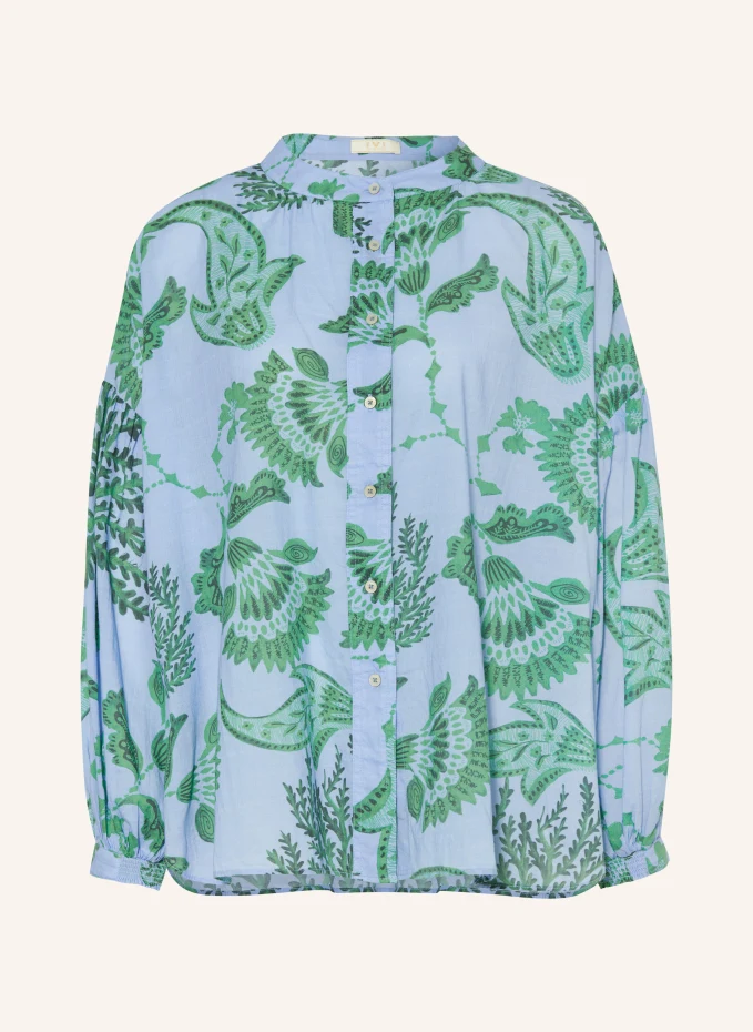 Блузка оверсайз Ivi Collection, зеленый