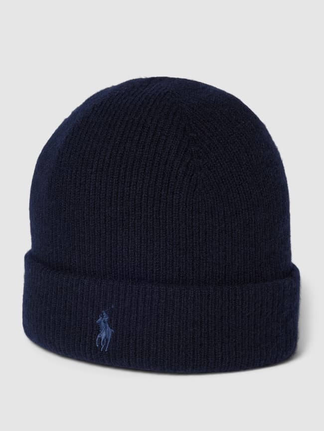 

Кашемировая шапка Polo Ralph Lauren, темно-синий