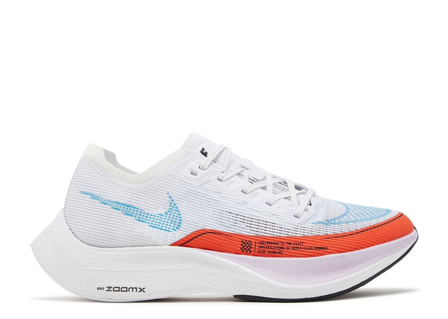 

Кроссовки Nike Wmns Zoomx Vaporfly Next% 2 'White Rush Orange', белый