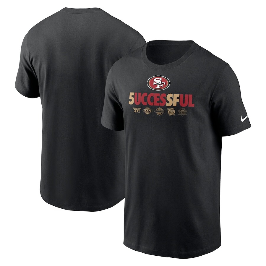 

Футболка с коротким рукавом Nike San Francisco 49Ers, черный