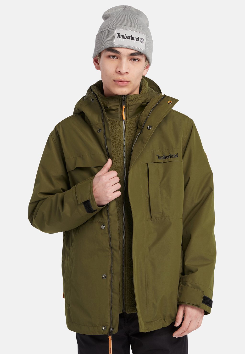 

Куртка зимняя Wp Benton 3 In 1 Timberland, цвет dark olive