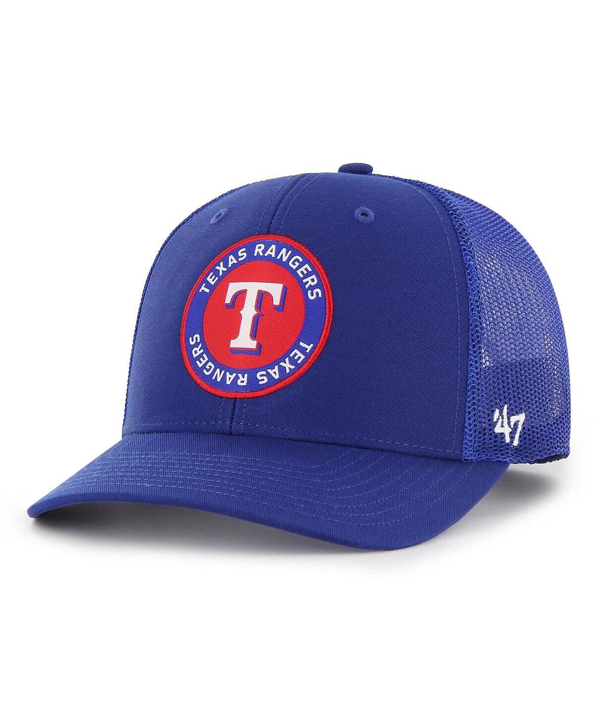 

Мужская регулируемая кепка Royal Texas Rangers представляет Trucker '47 Brand