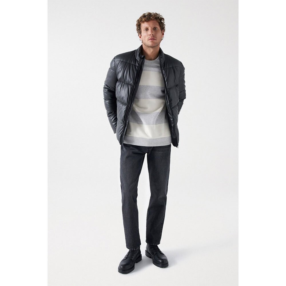 

Свитер Salsa Jeans Striped With Carbon Peach, серый