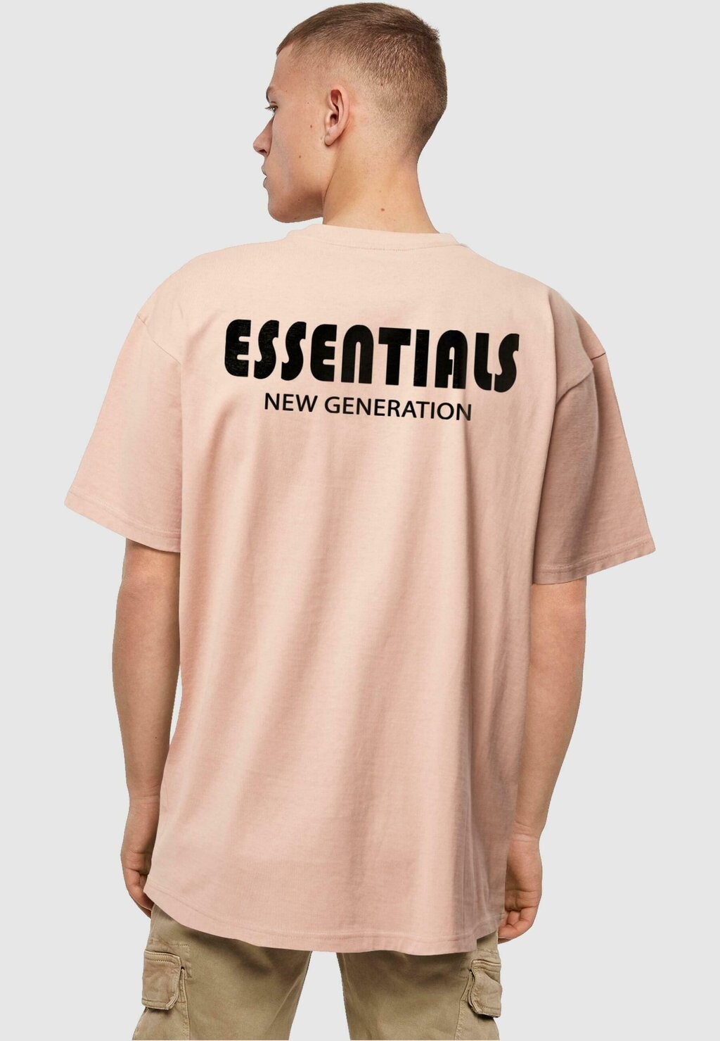 

Футболка с принтом ESSENTIALS NEW GENERATION HEAVY Merchcode, цвет amber