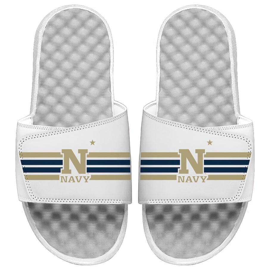 

Шлепанцы ISlide Navy Midshipmen, белый