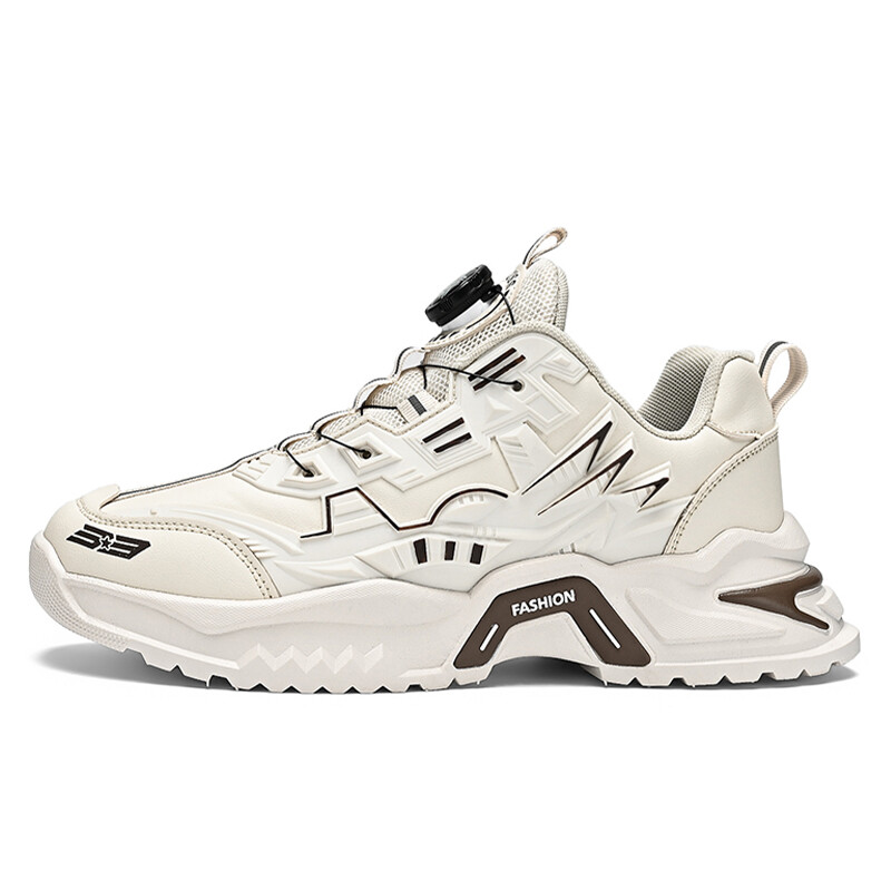

Кроссовки HACKBUTEER Chunky Sneakers Unisex Low-top, бежевый