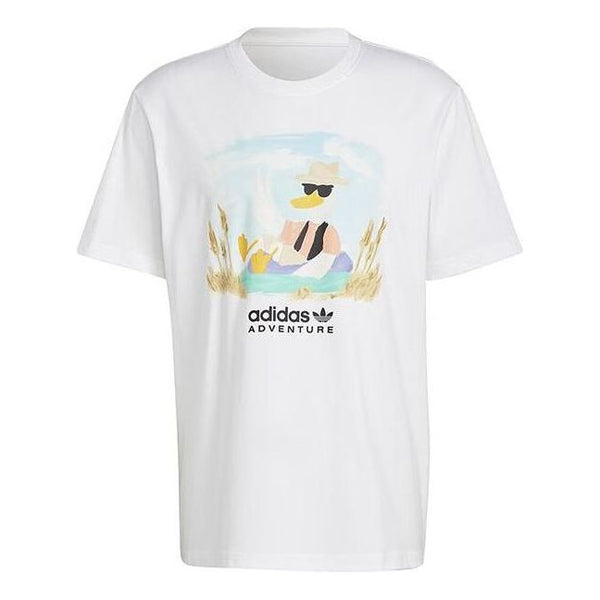 

Футболка Adidas Originals Adventure Graphic Tee, белый