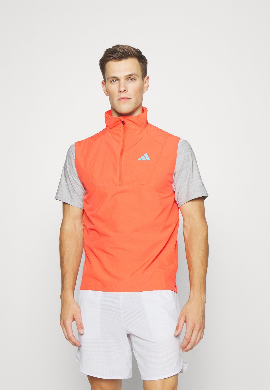 

Жилет adidas Performance ADIZERO HALF-ZIP, цвет bright red