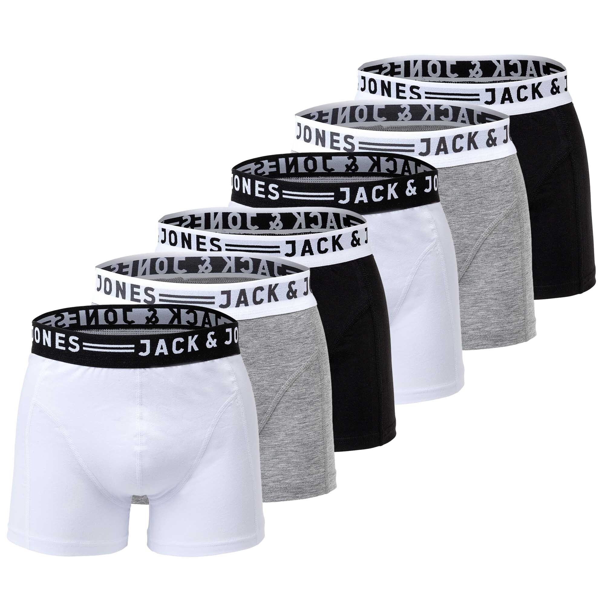 

Боксеры Jack & Jones Boxershort 6 шт, черный