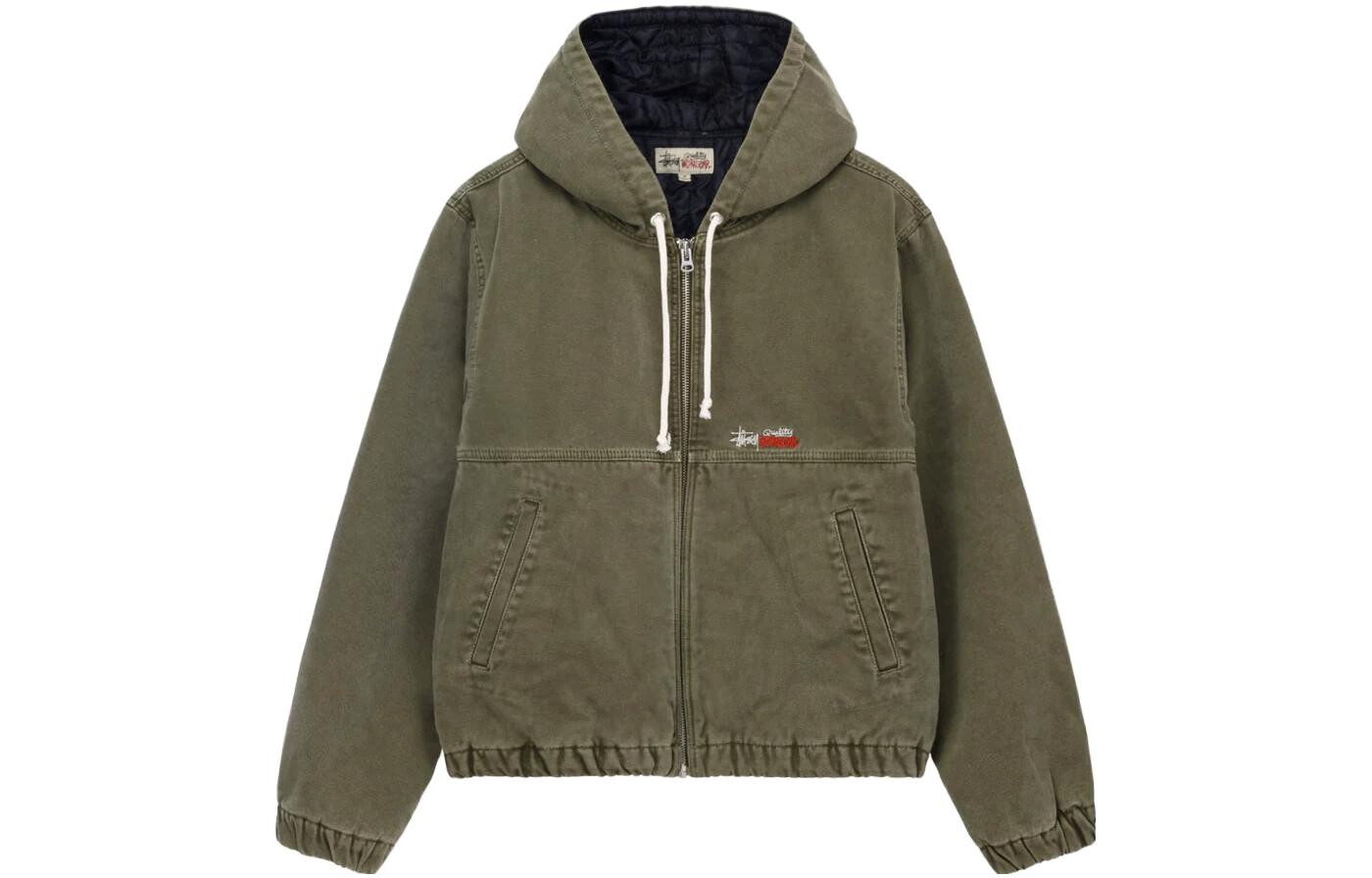 

Куртка унисекс из осенней серии 2024 года Stussy, кремовый