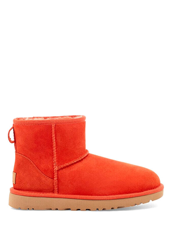 

Красные женские замшевые ботинки classic mini ii Ugg