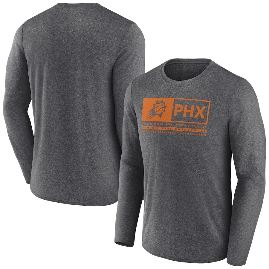 

Футболка с длинным рукавом Fanatics Branded Phoenix Suns, угольный