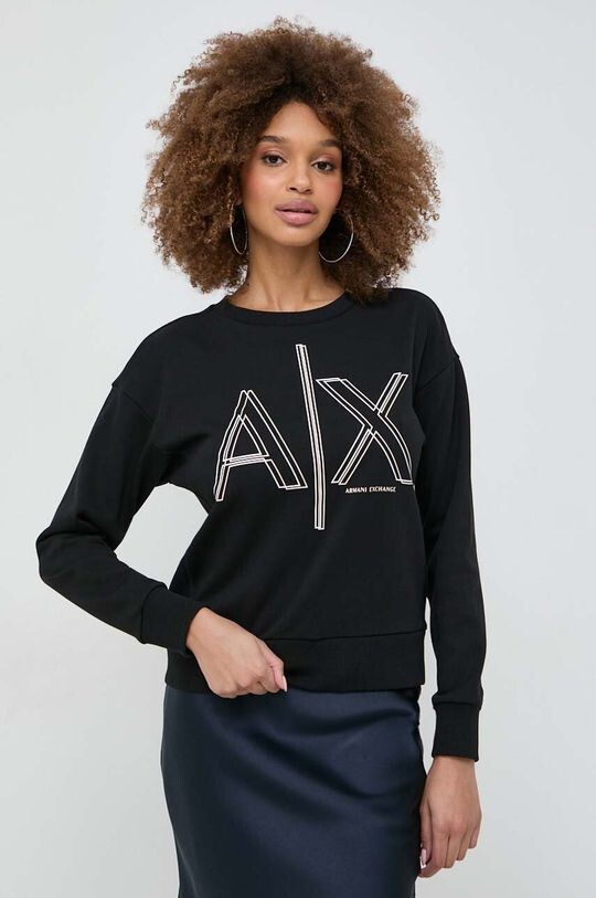 

Фуфайка Armani Exchange, черный