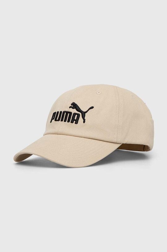 

Хлопковая бейсболка Puma, бежевый