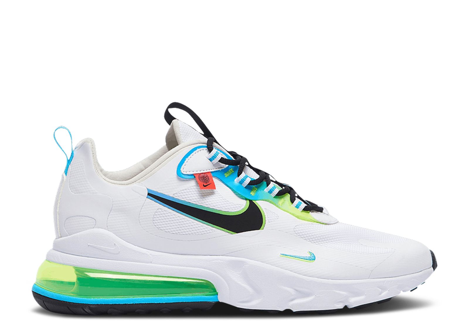 Кроссовки Nike Air Max 270 React 'Worldwide Pack - White', белый authentic nike air max 95 men cherry blossom worldwide pack yin yang running shoes original trainers sports sneakers runners