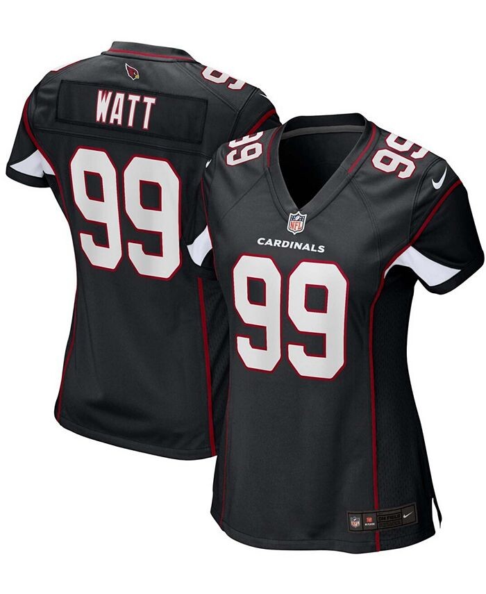 

Женская футболка для альтернативной игры JJ Watt Black Arizona Cardinals Nike, черный