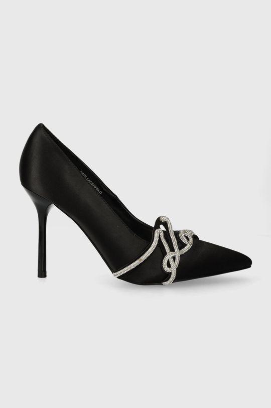 САРАБАНДА на высоких каблуках Karl Lagerfeld, черный максим исаев сарабанда
