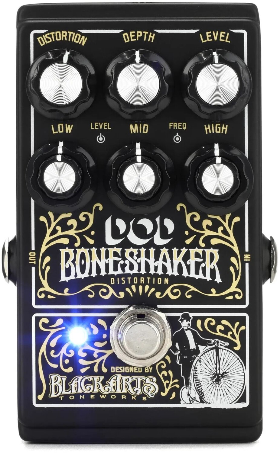 

DOD Boneshaker Distortion/Overdrive с 3-полосным параметрическим эквалайзером
