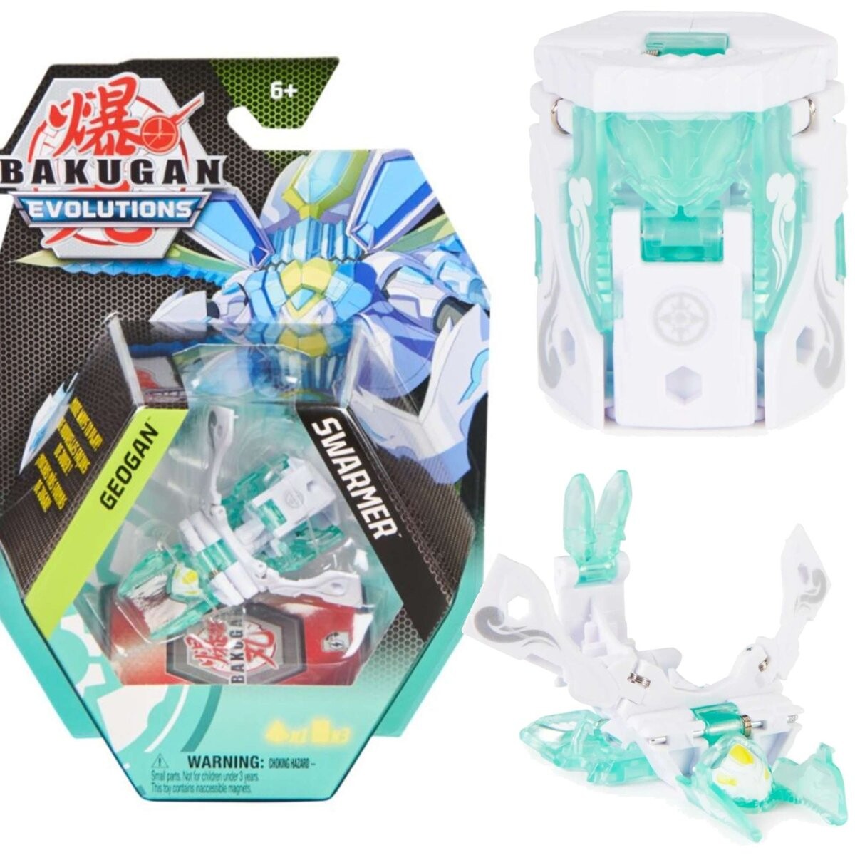

Фигурка и карты Bakugan Evolutions Geogan Haos Swarmer Spin Master