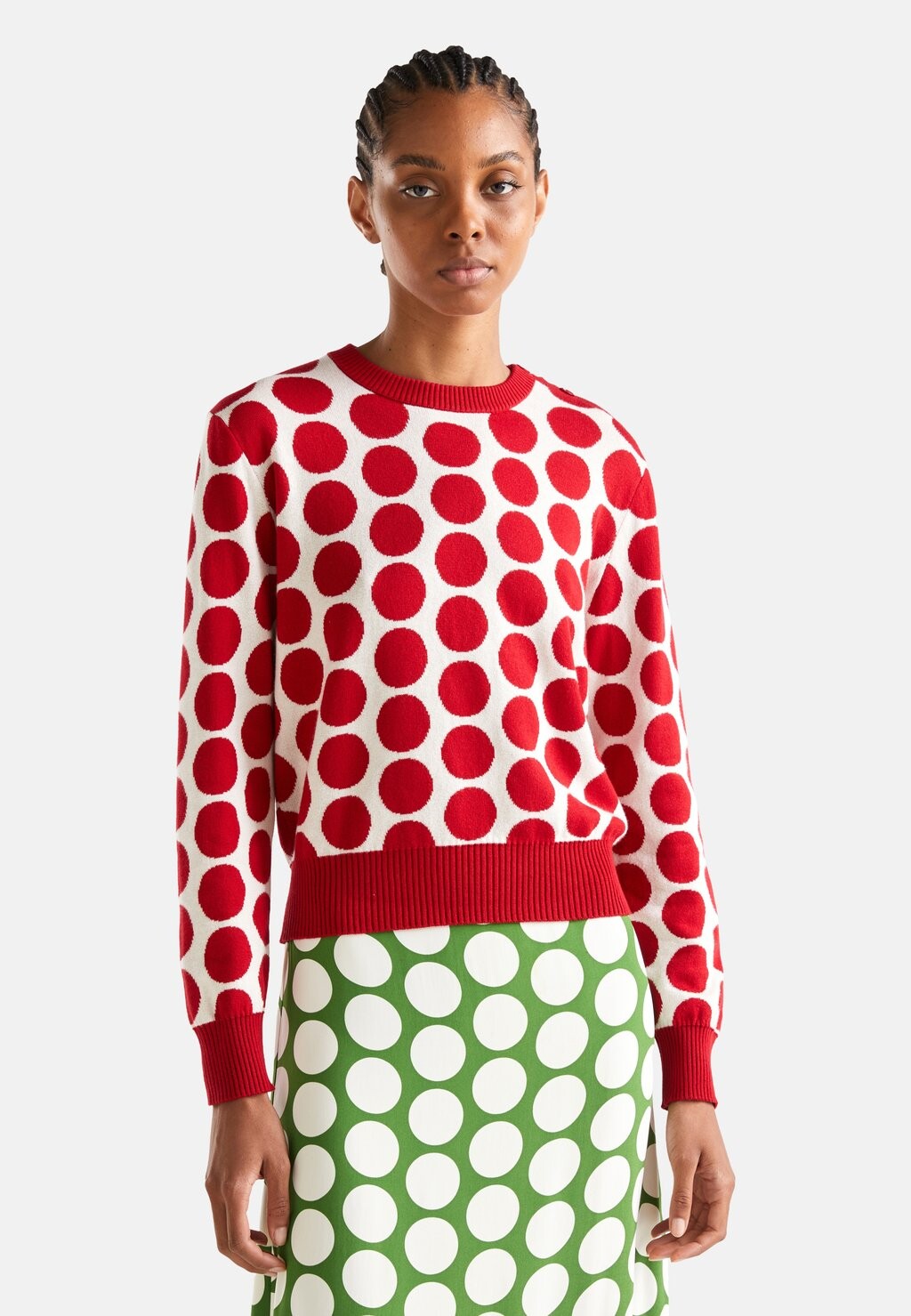 

Свитер United Colors of Benetton, красный