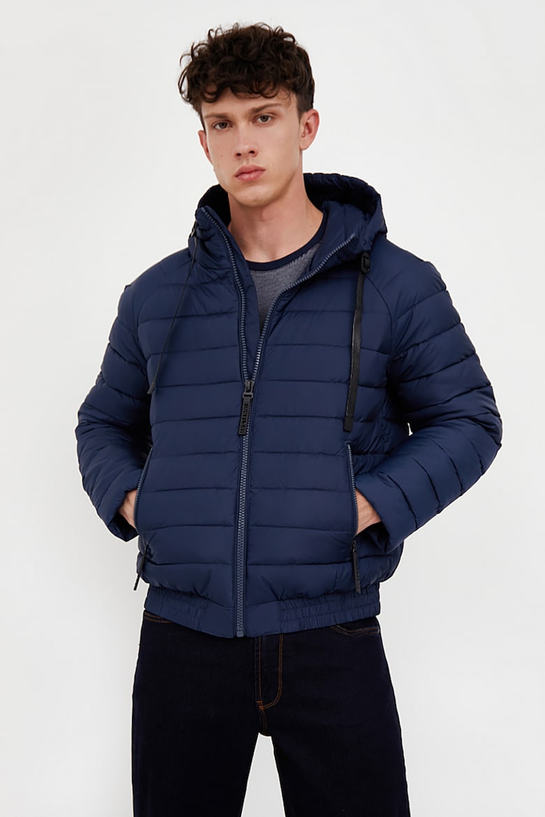 цена Стеганая зимняя куртка Finn Flare, синий