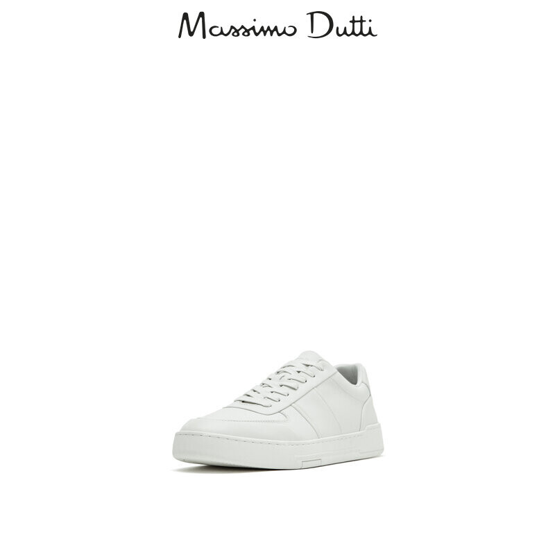 

Кроссовки мужские Massimo Dutti на шнуровке, белый