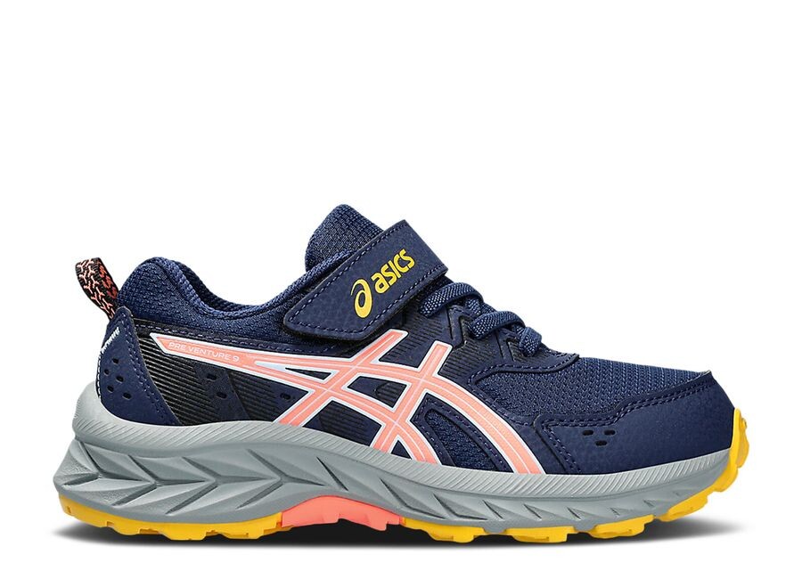 

Кроссовки ASICS Gel Venture 9 Ps 'Blue Expanse Sun Coral', синий
