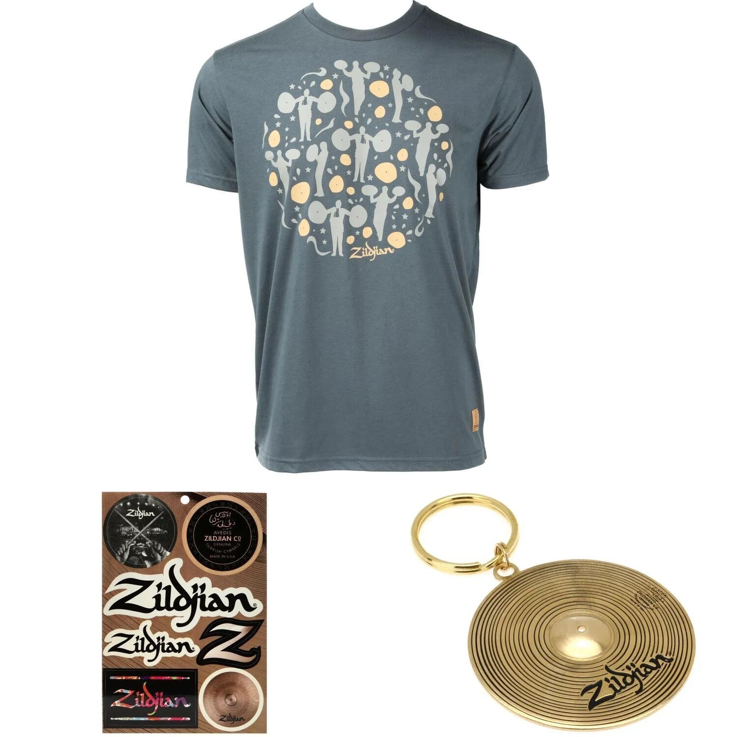 

Подарочный набор классических футболок к 400-летию Zildjian — XXX-Large