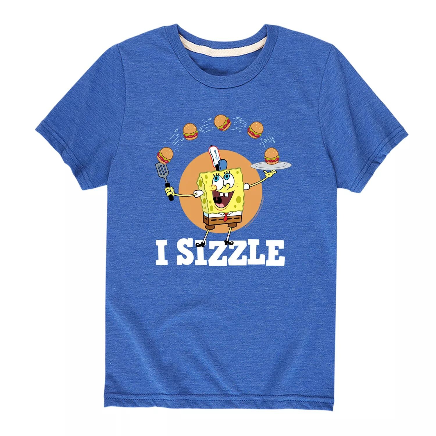 

Футболка «Губка Боб I Sizzle» для мальчиков 8–20 лет Licensed Character, синий